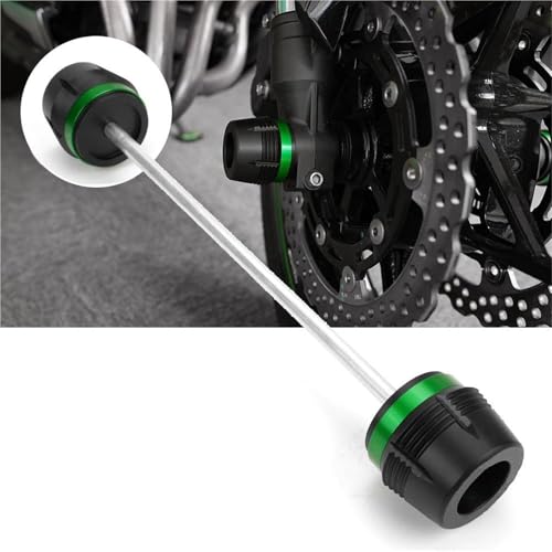 Curseurs collision fourche protection de roue avant Versys 650 titane - 2