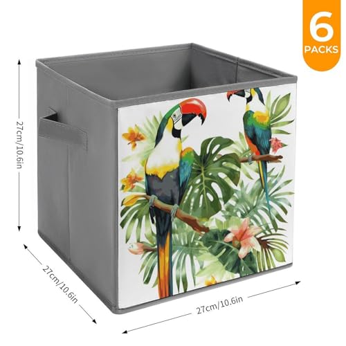 Cubes de rangement pliables toucans pour organiser la chambre - 3
