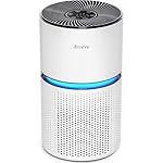 AROEVE Air Purifiers for Home Large Room Coverage Up to 1095 Sq.Ft Air Cleaner Impressive Filtration Remove Dust, Pet Dander for Office, Bedroom, MK03- White