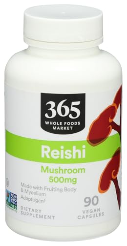 365 by Whole Foods Market, Reishi, 90 Count - image 1