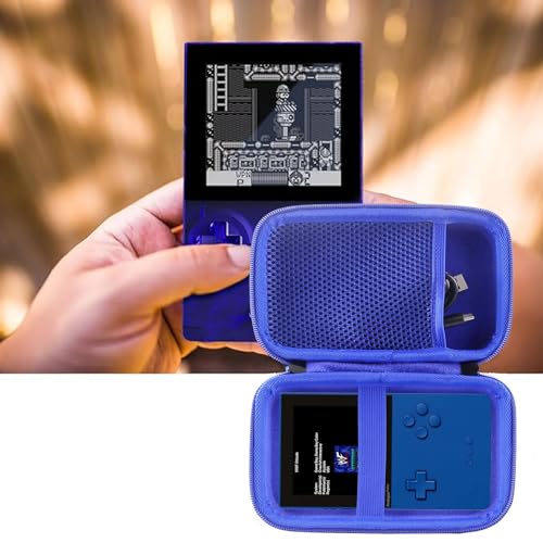 Image of Hard Carrying Case Compatible with RG40XX V Handheld Game Console RG 40XXV,Analogue Pocket Handheld Game Console (Case Only) (blue)