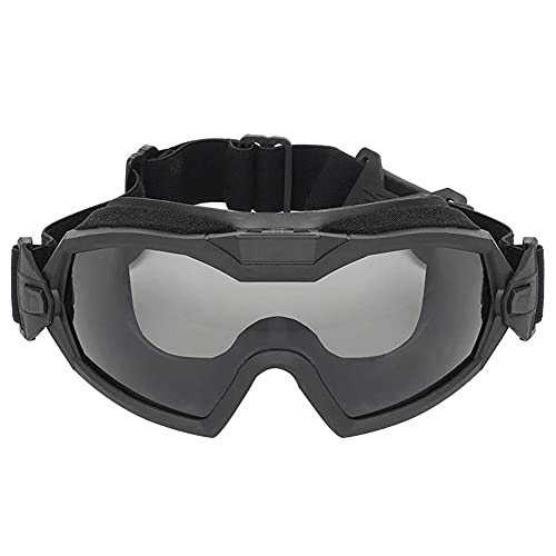 Lunettes réglables airsoft ACEXIER avec régulateur mécanique et écran étanche au vent