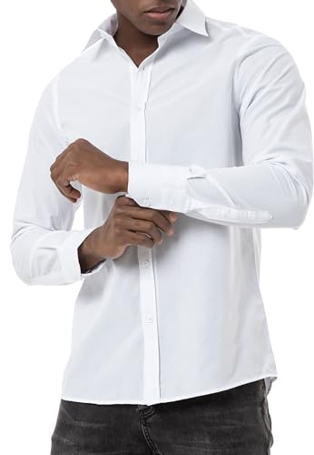 Design elegante senza tempo: questa camicia alla moda dal taglio classico si abbina perfettamente a qualsiasi abito o jeans casual.