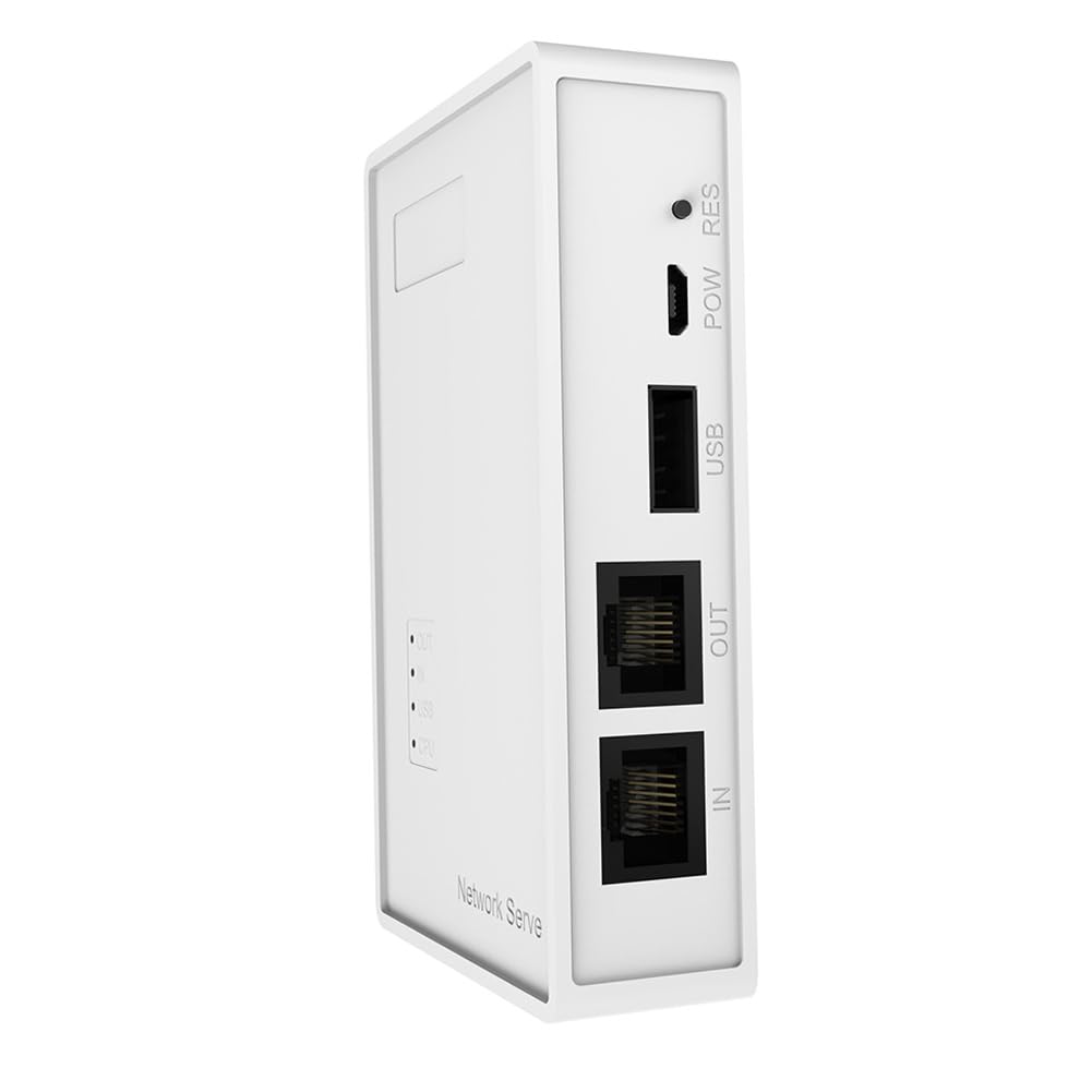 Serveur d'imprimante USB, partage de périphériques, partage de périphériques, partage d'impression, serveur d'impression RJ45