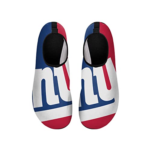 Image of FOCO NFL Mens Nflteam Logo Barefoot Beach Pool Quick-Dry Aqua Yoga Water Shoes