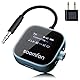 SOOMFON Bluetooth 5.3 Sender Klinke mit Display, 2 in 1 Bluetooth Transmitter Empfänger Splitter für 2 Kopfhörer wie Airpods, Klinke Audio Adapter mit Akku für Flugzeug, TV, Fitness und Stereoanlage