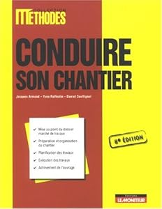 Livres Couvertures de Conduire son chantier