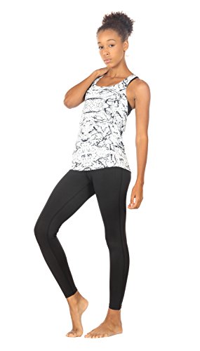 Image of icyzone Women's Open Back Workout Athletic Yoga Tank Tops with Built in Bra