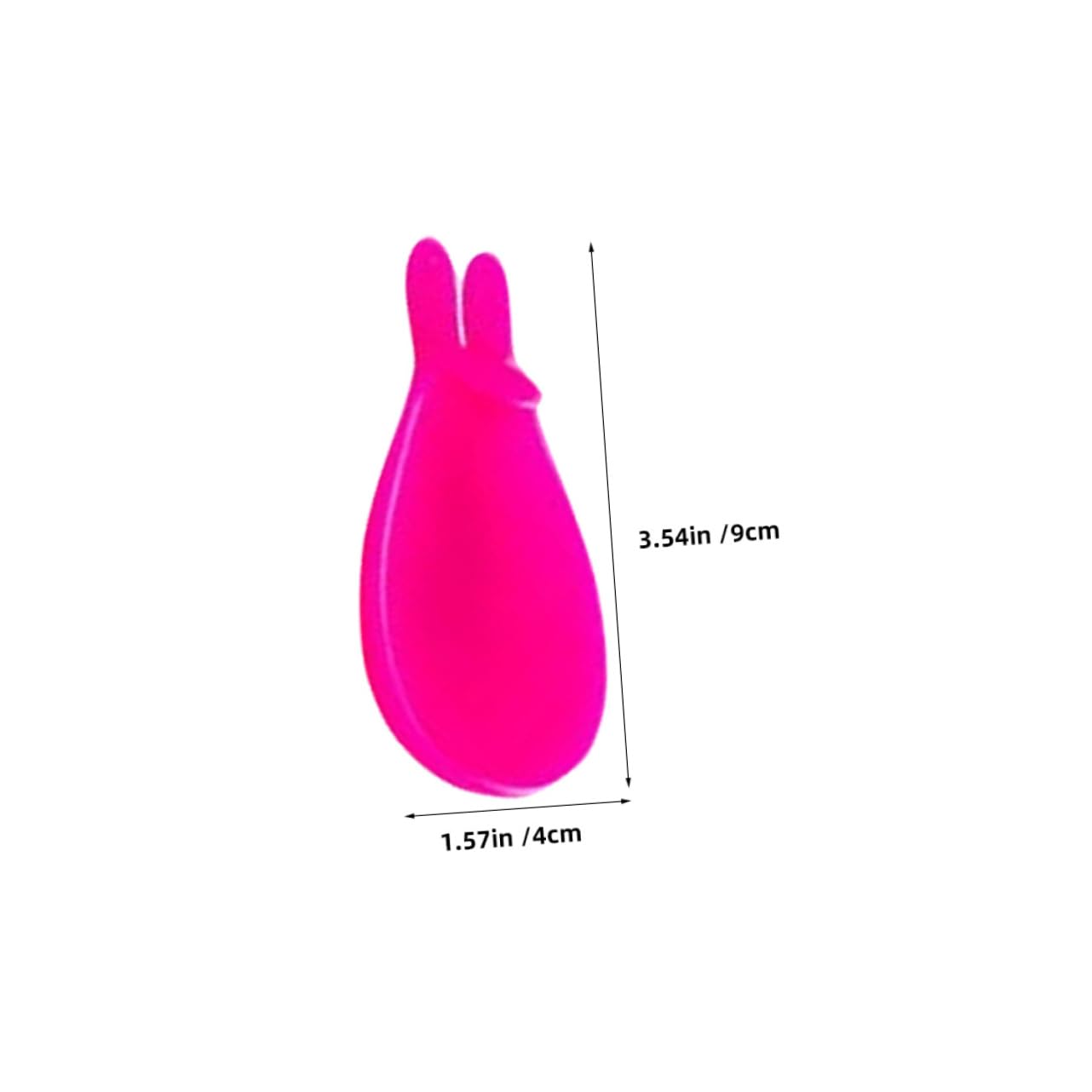 5pcs Hanging Bar Cute Cup Bunny Drink Holders Glass Decor Practical Shape Shaped Lovely Bag Office Sign for Bags Rest Holder Spoon Home Easter Making Cushions Accessory