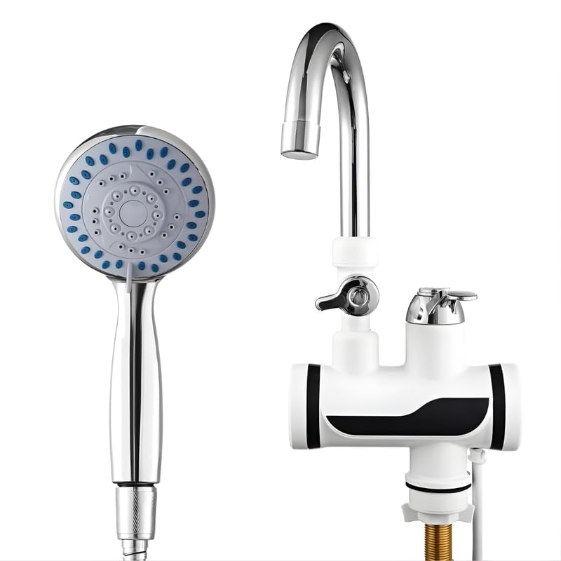 Drumstone (𝐋𝐢𝐦𝐢𝐭𝐞𝐝 𝐓𝐨𝐝𝐚𝐲) Faucet Heater with Hand Shower Geyser 3000W High-Speed Heating, LED Temperature Display Faucet & Shower for Home, Office & Salon 𝟏𝟓 𝐘𝐞𝐚𝐫𝐬 𝐖𝐚𝐫𝐫𝐚𝐧𝐭𝐲-image-46