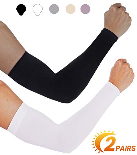 aegend UV Protection Cooling Arm Sleeves - UPF 50 Sun Sleeves -