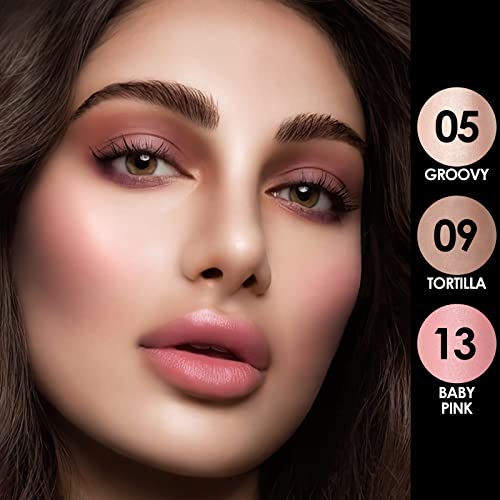 Focallure 3 Pcs Cream Contour Sticks,Shades With Highlighter & Bronzer & Blush,Non-Greasy And Water-Resistant Face Contouring Pen,Easy To Sculpt The Face And Create A Lightweight Finishing Makeup,Fair #TOP1