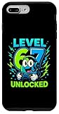 iphone 7 debloquer sans carte sim Installation facile Niveau 67 Débloqué - Humour de Jeu Amusant Gamer Meme Coque pour iPhone 7 Plus/8 Plus