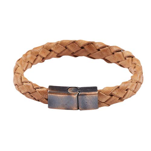 Preisvergleich Produktbild Armband aus echtem Leder, Braun