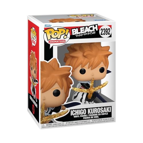 Funko Pop! Animation: Bleach Thousand Year Blood War - Ichigo Kurosaki - Collectable Vinyl Figure - Gift Idea - Official Merchandise - Toys for Kids & Adults - Anime Fans