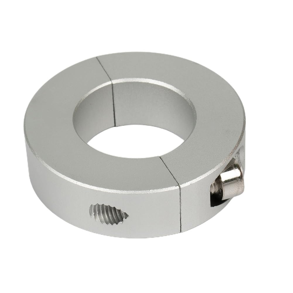 Drill Depth Stop 1pc Clamp Fixed Ring, Double Split Shaft Collar, Type Aluminum Alloy 20 25 30mm Inner Dia(13mm)