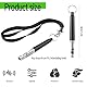 3 Stück Hundepfeife Rütter Rückruf, Hundepfeife Hochfrequenz Lautlos Hundetraining Hundepfeifen Erziehungshilfen für Hunde Pfeifen Adjustable Bellen Gegen mit Umhängeband