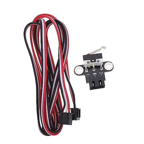 TOPPERFUN 6sets Printer Endstop Endstop for Printer Limit Switches Push Button Switch Cable Mechanical Modules Simple De