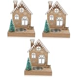 Bougeoirs votifs de noël - une décoration pour noël, aidez à ajouter une touche attrayante à votre fête de noël, bougeoir