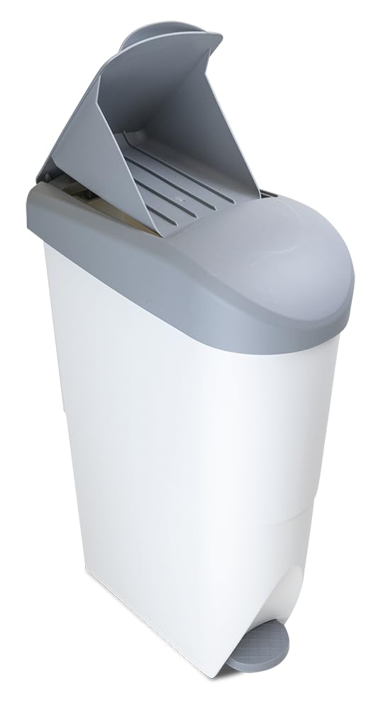 Conteneur sanitaire hygiénique avec Ouverture à pédale
