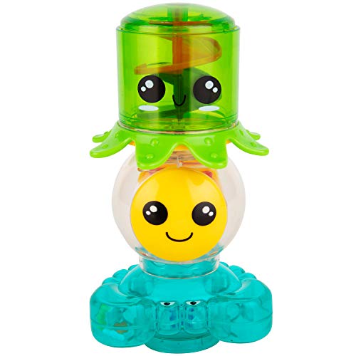 Bath Tub Toy Includes 3 Parts - Sea Me Whirly Water Wand - Water Runs Through Creating A Fountain of Fun!
