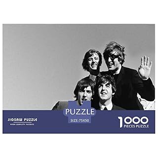 Puzzle pour Adultes 1000 pièces The Beatles Jigsaw Puzzle Famous Bands Puzzles pour Adultes 1000 pièces pour Jeu de Famille Adolescents et Enfants 1000pcs (75x50cm) - Les Beatles, Paul McCartney, John Lennon, RIngo Starr, George Harrison Puzzle pour Adultes 1000 pièces The Beatles Jigsaw Puzzle Famous Bands Puzzles pour Adultes 1000 pièces pour Jeu de Famille Adolescents et Enfants 1000pcs (75x50cm) – Image 2