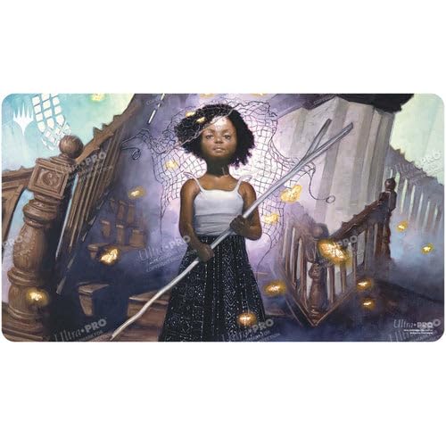 Ultra PRO - MTG Duskmourn Playmat Commander Ft. Aminatou, Veil Piercer for Magic: The Gathering, Use as Mousepad, Desk Mat, Protects MTG Cards During Gameplay