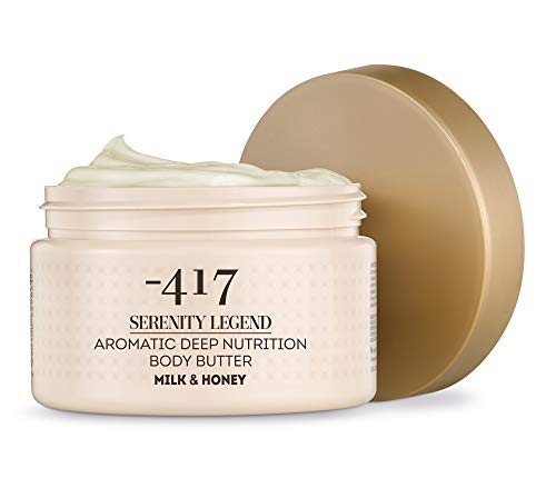 Minus 417 Crema corporal - Leche y miel 250 ml - Body Butter Milk & Honey, Smoothing Moisturizer  Shea Butter and Dead Sea Salt Cosmetics, Aromatic Body Butter for Dry Skin