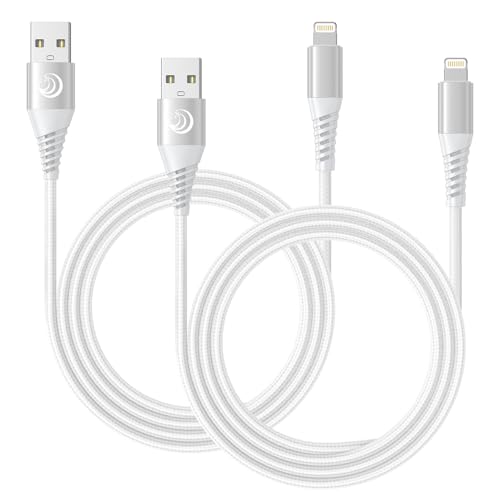 Ya en manzanajugosa.com: Aioneus Cable Cargador iPhone 1M 2Pack Cable iPhone Carga Rápida MFi Certificado Cable USB iPhone, Cable Carga iPhone Nylon Trenzado Lightning Cable para iPhone 14 13 12 11 Pro XS MAX XR X 8 7 6, iPad
