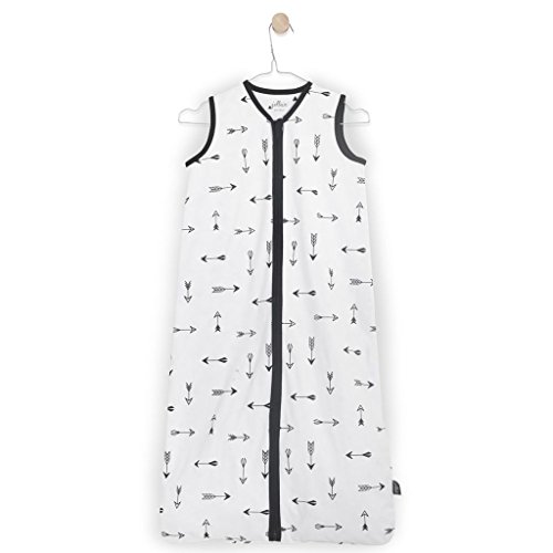 Jollein 048-510-65081 Schlafsack Sommer Indians, 70 cm, schwarz