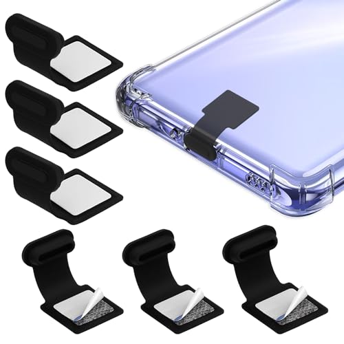 cobee Pack of 6 Type C Port Dust Caps, USB C Dust Protection Caps, Phone Type-C Anti Dust Charging Port Plug, Silicone Dust Protection with Removable Adhesive, Compatible with Laptop (Black) (B0CJ9DT6QR) Amazon Price History, Amazon Price Tracker