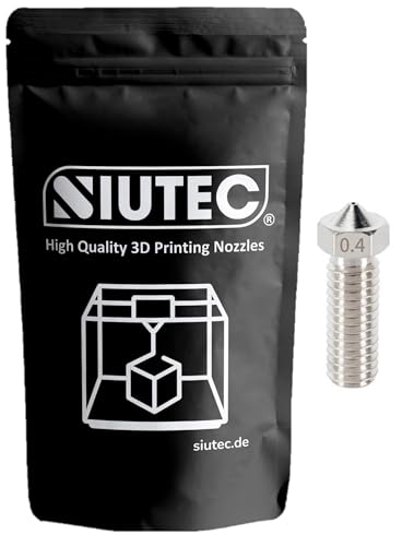 Volcano Premium Nozzle/Nozzle, 0.4 mm, Copper-Chromium-Zirconium/Copper Chrome-Zirconium, 1.75 mm, Pack of 1