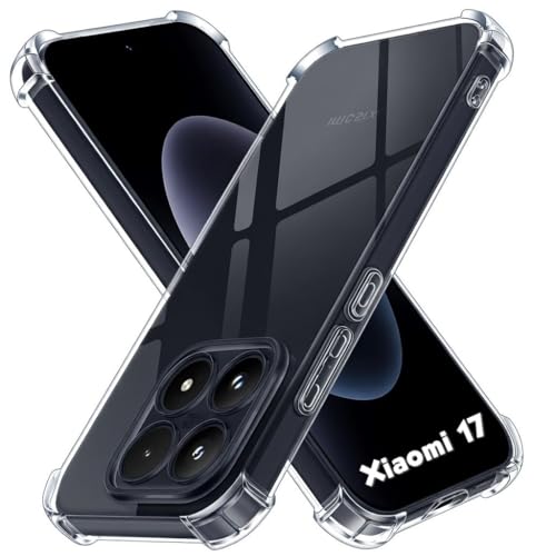 Image of Skyro Back Case Cover for Xiaomi 17 5G | Compatible for Xiaomi 17 5G Back Case Cover |Bumper | Silicon Case with Camera Protection