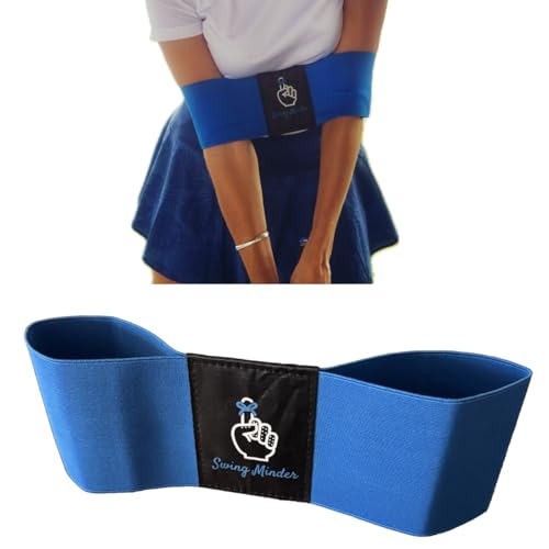 Swing Minder Connect Correct Golf Arm Band Training Aid for Swing Correcting - Portable Golf Swing...