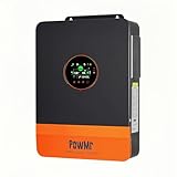 PowMr 6500W ソーラーインバーター スプリットフェーズ 48V DC~100VAC~240VAC UL1741 6.5KW 純正正弦波ハイブリッドインバーター 140Amp MPPT充電コントローラー付き 48V鉛蓄電池とリチウムバッテリー用 (並列サポート)