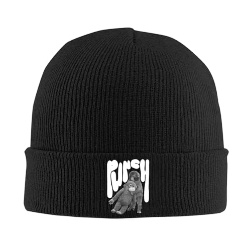 Bonnet punch baby monkey chaud pour homme beanie tricoté automne hiver