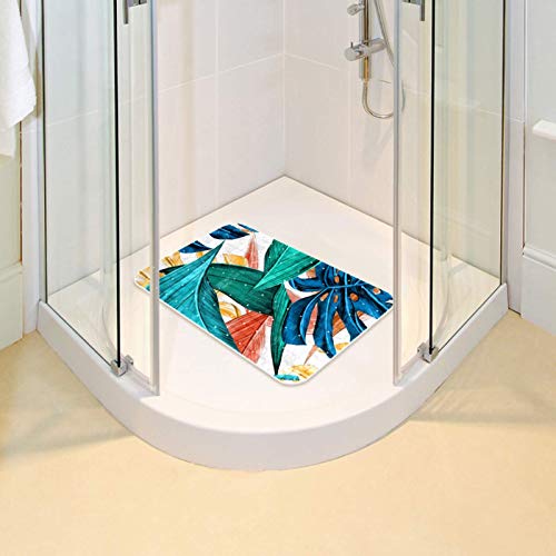 Alfombrillas para bañera tropicales para transformar tu baño en un oasis 7