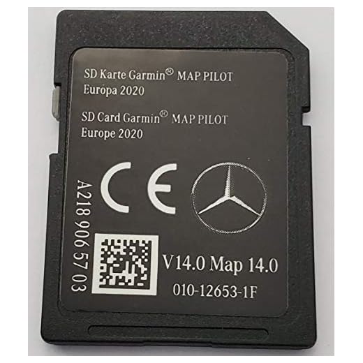 SD-kort GPS Mercedes gardinkappa PILOT Europe 2020 – STAR1 – v14 – A2189065703