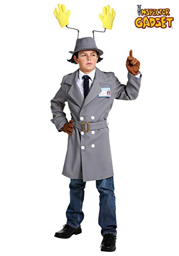 Disfraz completo de Inspector Gadget para niños miniatura 2