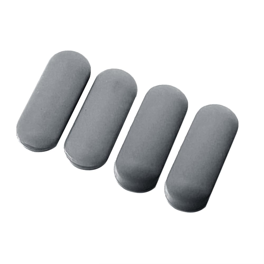 Gintai 4 PCS/1 Set Rubber Foot Strips Podkładki Gumowe Nóżka Nóżki Części zamienne dla Dell Latitude 5500 5501 5502 5505 5509 5510 5511, Precision 3540 3541 3542 3550 3551 Szary