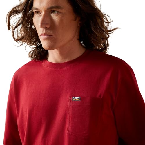 Ariat Men's Rebar Cotton Strong Standard Pocket T-Shirt3