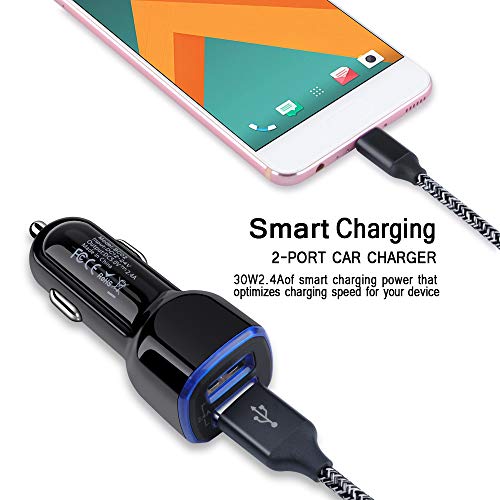 Repind BC02 Fast Car Charger Type C Android Phone Samsung Car Charger Fast Charging Usb C Cigarette Lighter Adapter Plug With Cable For Samsung Galaxy A13 5G/A03S/S23/S22 Ultra/S21/S20/S10/S9/A11/A12/A32/A53/A23 thumb #4