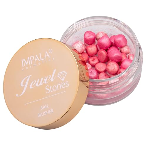 Impala - Perlas Bronceadoras Color Rosa Nº 2 | Perlas de Maquillaje para la Cara | Bronceador Facial | Bronceador en Maquillaje | Colorete en Perlas Faciales | Iluminador y Bronceador
