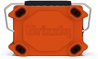 Vista 20 de Grizzly 20 Cooler Cofre de hielo de 20 cuartos de galón duradero con aislamiento rotomoldeado Fabricado en Estados Unidos Garantía de por vida