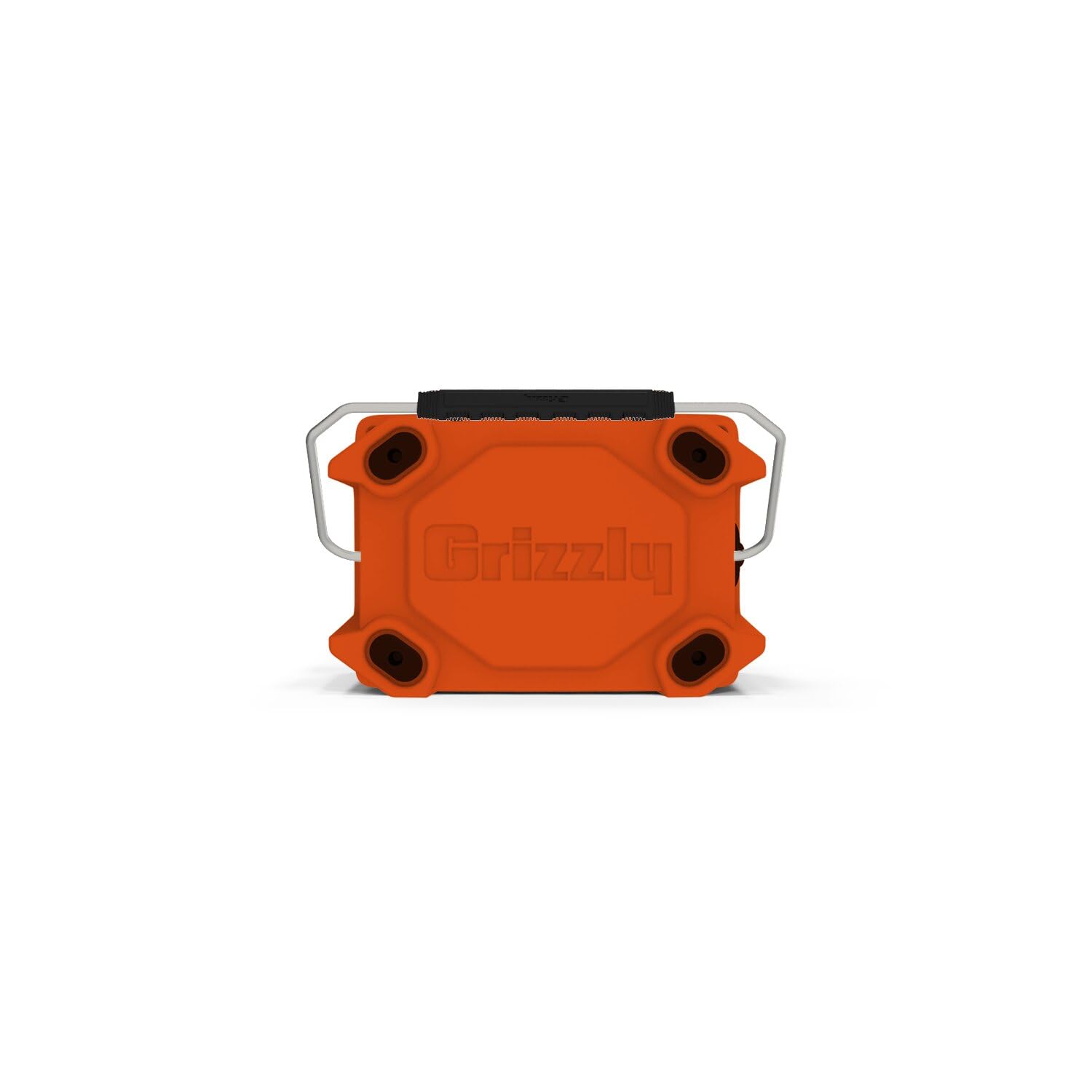 Grizzly 20 Cooler, skrzynia na lód, trwała, formowana rotacyjnie, izolowana, wyprodukowana w USA, na całe życie, na plażę, łódź, kemping, wędkowanie, polowanie, G20, pomarańczowa