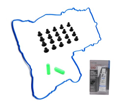 Image of Full Gasket 3.5L Set Engine Cylinder Head Gasket Set Replacement for 2006 H3, 2004-2006 Colorado 3.5L, 2006 i-350, 2004-2006 Canyon 3.5L OE Replace HS26336PT, ES71334, ES72195, Black