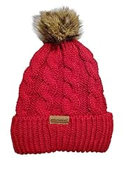 Red Pom Beanie