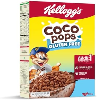 KELLOGG'S COCO POPS GLUTEN FREE 390GR
