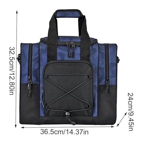 Sac fourre-tout de bowling ajustable pour ranger chaussures et serviette - 5