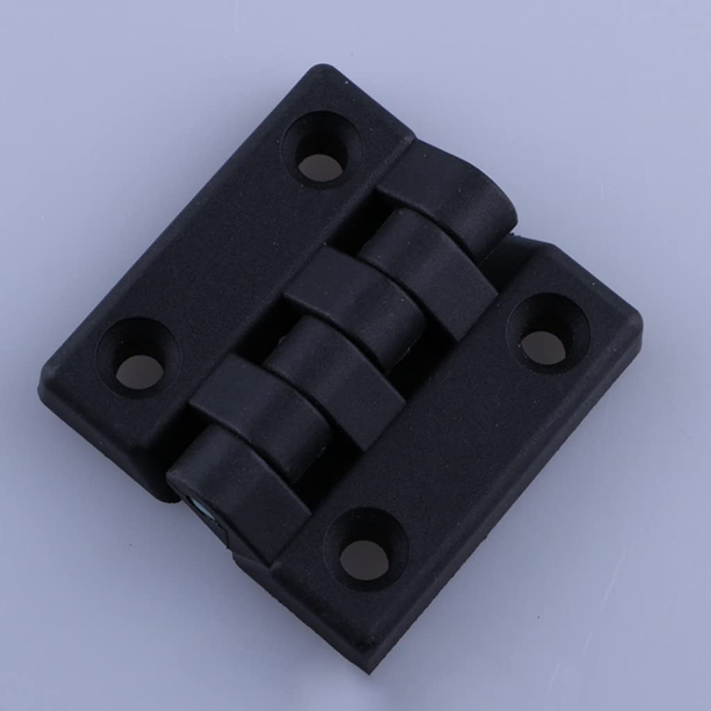 20 unids/Set de bisagras de Perfil de Aluminio, bisagras de plástico 65 * 65mm bisagras de Puerta de Armario de interruptores, bisagras de Nailon ABS